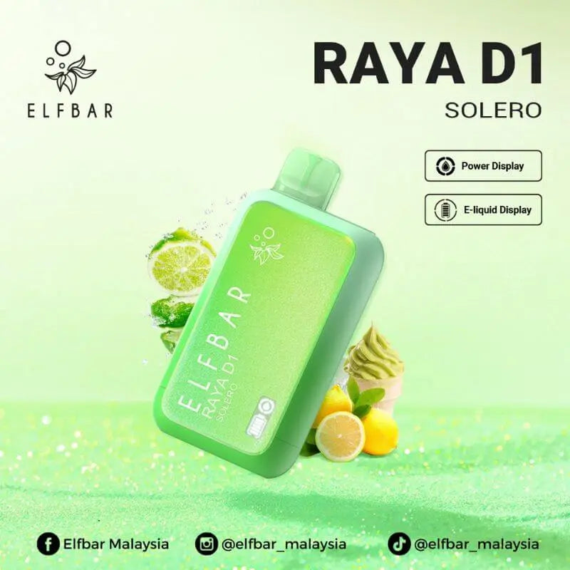 SGVape-ELFBAR-RAYA-D1-13K-SOLERO-SG-Vape-Hub