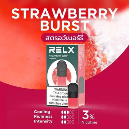 SGVape-RELX-Infinity-Pod-Strawberry-Burst-SG-Vape-Hub